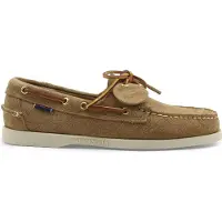 Sebago para hombre. 78123GW Náuticos de Piel Portland Artisan Ox taupe (41), Plano, Cordones, Casual, outlet 2026.