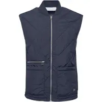 Casual Friday Chaleco 'Olas' azul oscuro