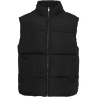 !Solid Chaleco 'leo' negro