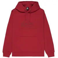 Quiksilver - Comp Logo Hoodie - Sudadera size XXL, rojo