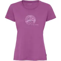 Vaude - Women's Cyclist V - Camiseta de manga corta size 40, morado