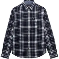 Superdry para hombre. M4011047A Camisa Lumberjack azul (M), Casual, Algodón, Manga larga, outlet 2026.