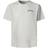 Pepe Jeans para hombre. PM5010319 Camiseta Gideon gris claro (XXL), Casual, Algodón, Manga corta, outlet 2026.