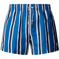 Pepe Jeans para hombre. PMB100016 Bañador Stripes azul (L), Beachwear, Poliéster Reciclado, Sostenible, outlet 2026.