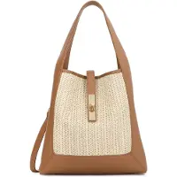 Kazar Bolso de hombro marrón claro