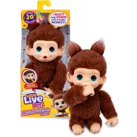 Little Live Pets Peluche Interactivo My Baby Mini Monkey Brown Cherri