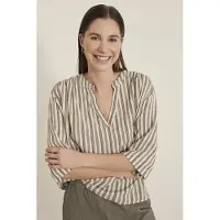 Knit-ted Knitted Sarina Top Graphite Talla: XS | Manga Larga Outlet | Mujer