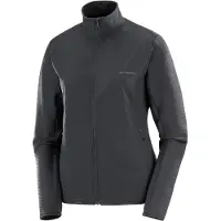 Salomon - Forros polares mujer - Sntial Lightwarm Hybrid W Deep Black para Mujer - Talla L - Negro