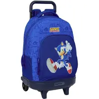 Safta Mochila Con Ruedas Sonic 33l 33x45x22 Cm
