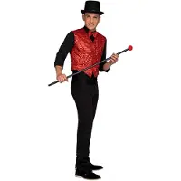 MOM Disfraz De Hombre Chaleco Showhan