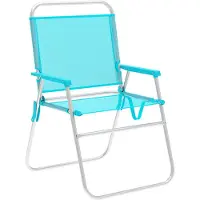 Marbueno Summer Silla Plegable Fija De Aluminio 52x56x80 Cm