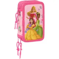 Disney Princess Estuche Princesas Disney 12.5x19.5x5.5 Cm Triple