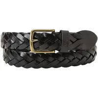 Levi's Leather Braid Belt Talla: 80 | Cinturones Outlet | Hombre