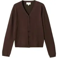 Noella Jersey ' N-Marg Knit Cardigan ' chocolate