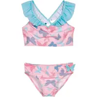 Playshoes Bikini 'Schmetterlinge' azul / azul cielo / rosa / frambuesa