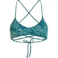 O'Neill Top de bikini 'Huntington Bralette' petróleo / verde claro