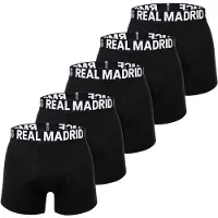 Real Madrid Calzoncillo boxer negro / blanco