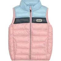 Color Kids - Kid's Waistcoat Quilted Colorblock - Chaleco de fibra sintética size 128, fucsia
