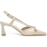 Hispanitas para mujer. HV264678 Zapatos Giorgia beige (40), Piel, 5 a 8cm, Hebilla, Casual, Fiesta, outlet 2026.