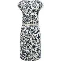 Ragwear Vestido de verano 'Lilithe' marino / blanco