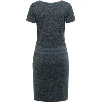 Ragwear Vestido de verano 'Baomi Zoo Youmodo' gris / negro