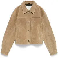 Vero Moda Chaqueta de entretiempo 'VMRoycestine' moca