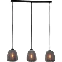 Eglo BARLASTON, Negro, Acero, Universal, IP20, Clase I, Casquillo E27
