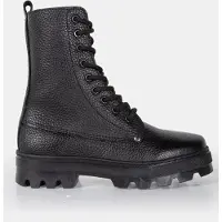 Streetwear Favourites Dechase – Bokina Black Embossed Talla: 37 | Botas Outlet | Mujer | Negro