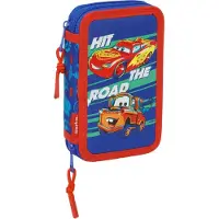 Disney Estuche Cars 12.5x19.5x4 Cm Double