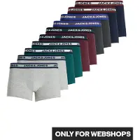 Jack & Jones Calzoncillo boxer 'Jacsolid' mezcla de colores