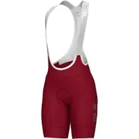 ALÉ - Women's PR-E Magic Colour Bibshorts - Pantalones de ciclismo size M, rojo