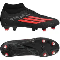 Adidas adidasBota de fútbol de media caña F50 LEAGUE para césped natural húmedo 46 2/3 Core Black / Lucid Red / Core Black Unisex