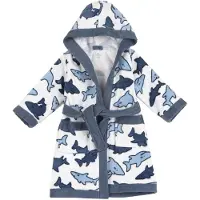 Chicco Albornoz azul / azul oscuro / blanco