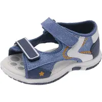 Chicco Zapatos abiertos 'Facci' azul denim / curry / gris
