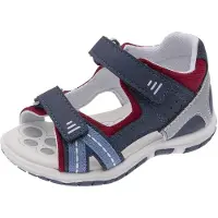 Chicco Zapatos abiertos 'Felce' azul paloma / azul oscuro / gris / rojo