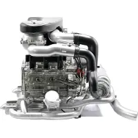 Franzis Modelo de motor turbo para Porsche 911 TURBOMOTOR 4019631672506