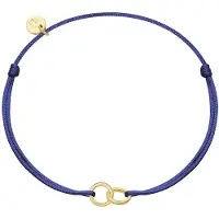 Glanzstücke Pulsera navy / oro