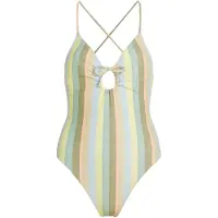 O'Neill Traje de baño 'Jaida' beige / azul claro / verde / caña