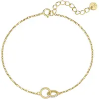 Glanzstücke Pulsera oro / transparente