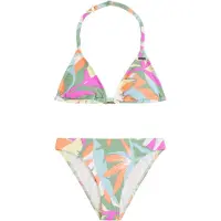 O'Neill Bikini 'Essentials Triangle' azul claro / amarillo claro / rosa