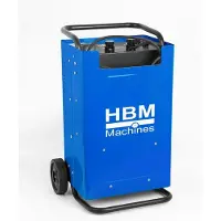 HBM Arrancador y cargador de batería 230 Volt 12 - 24 Volt