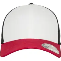 Flexfit Gorra rojo / negro / blanco