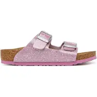 Birkenstock - Kid's Arizona BF Cosmic Sparkle - Sandalias size 33 - Narrow, fucsia/marrón