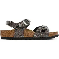 Birkenstock - Kid's Rio AS Birko-Flor Cosmic Sparkle - Sandalias size 35 - Narrow, marrón