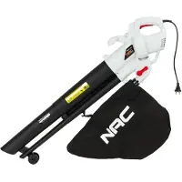 Nac Aspiradora de hojas VBE320-FS-J de 3200W con una velocidad del viento de 250 km/h