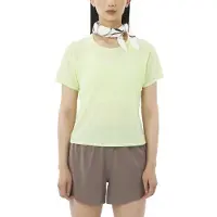 Salomon - Women's SHKout Air Cropp S/S Tee - Camiseta de running size S, verde