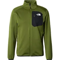 The North Face - Forros polares - M Crest Full Zip Jacket Woodland Green - Talla S - Verde