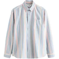 Next Camisa azul claro / rosa