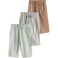 Next Pantalón camelo / ecru / ópalo / azul claro