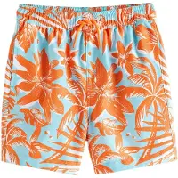 Next Bermudas azul cielo / langosta / blanco